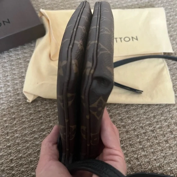 Louis Vuitton twice twinset monogram noir black crossbody - Picture 6 of 8